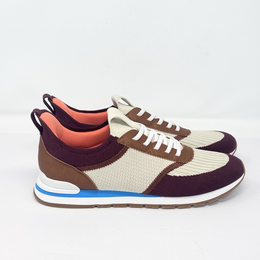 Vivaia Mix-Texture Slip-On Astra Sneakers 45 / Mens 11.5 Womens‎ 13 Retro Runner